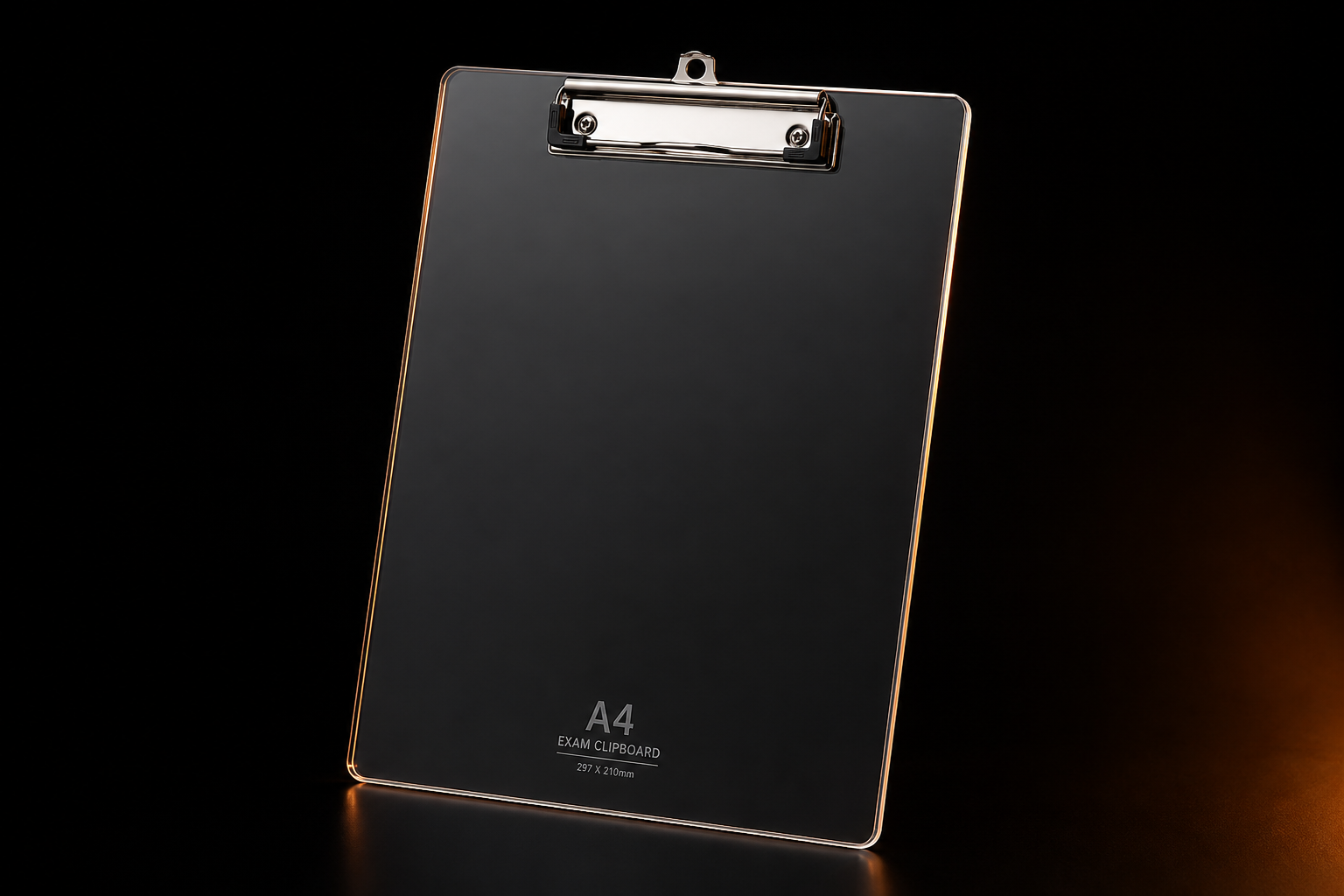 A4 hard plastic exam pad clipboard