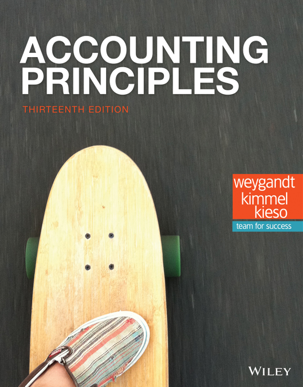 Accounting Principles, 13th Edition by Weygandt, Kimmel, Kieso